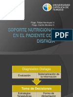 Soporte Nutricional en el paciente con Disfagia 2019