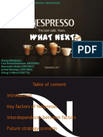 Creating Strategic Advantages for Nespresso