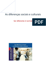 As Diferenças Sociais e Culturais