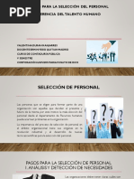 Pasos Selección de Personal PDF