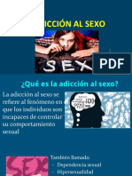 Adicción Al Sexo