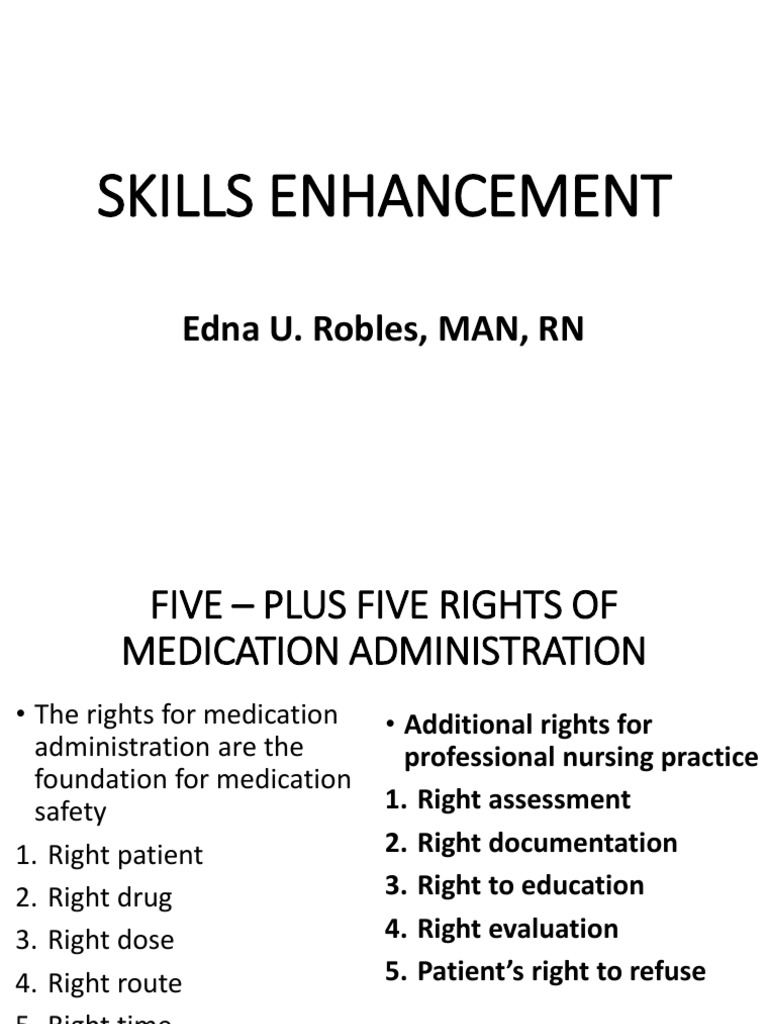 Medication Administration Guide | PDF | Dose (Biochemistry) | Chemistry