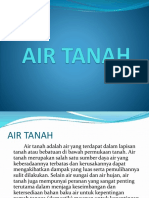 Air Tanah dan Pentingnya Pelestarian