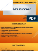Presentation On Worldcom Scam 2002