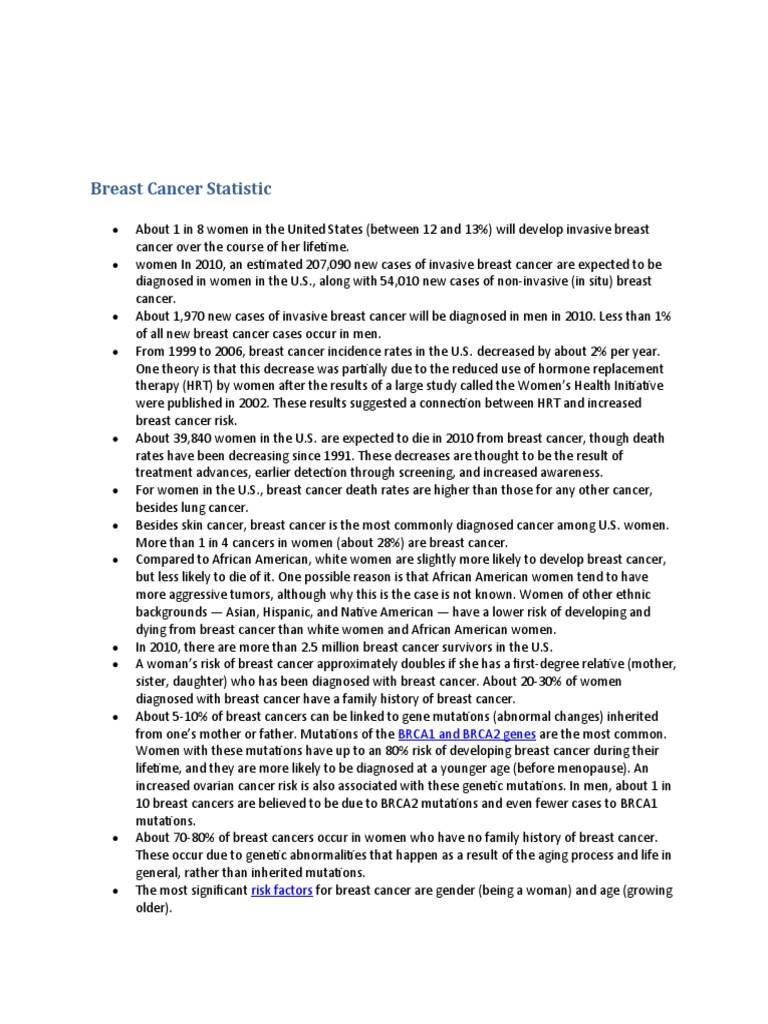 sample case study on breast cancer