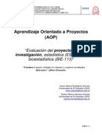 Proyecto de investigación agropecuaria