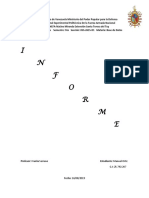 Informe de Base de Datos