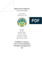 ORIENTASI DAN MOBILITAS Kelompok 2