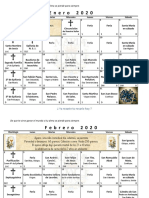 Calendario Catolico 2020