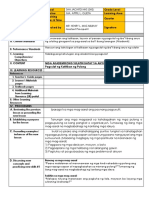 Blank Template For Pagsulat Sa Piling Larang