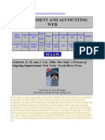 Management and Accounting WEB: Goldratt, E. M. and J. Cox. 1986. The Goal: A Process of New York: North River Press