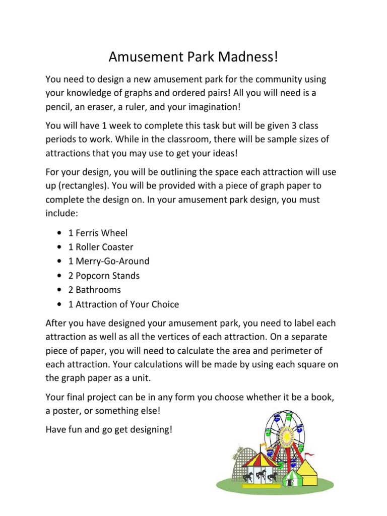 Performance Task E-Portfolio | PDF | Amusement Park | Vertex (Graph Theory)