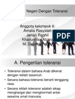 Damaikan Negeri Dengan Toleransi