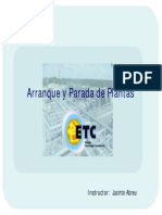 Arranque y Parada de Planta PDF