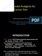 Multimodal Analgesia  in Cancer pain Management ( Final 2)