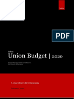 Budget Highlights 2020