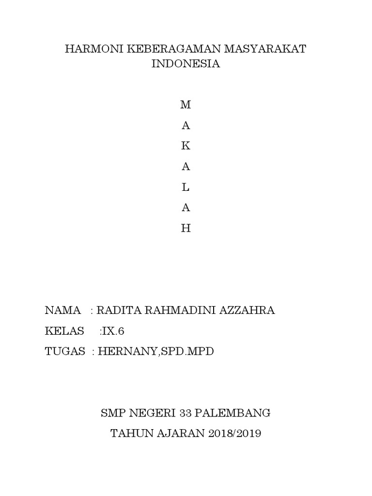 Harmoni dalam Keberagaman Warga Desa Panimbang