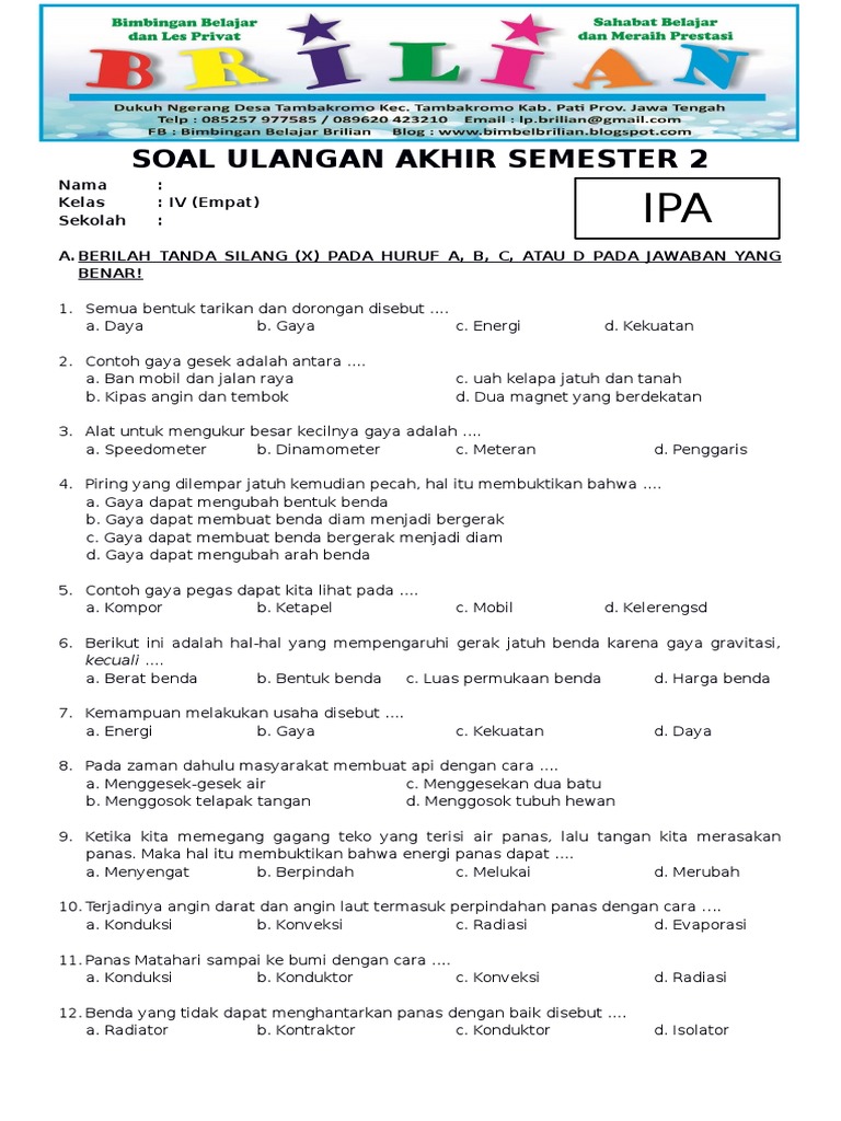 Menjelajahi Kekayaan Bumi: Sumber Daya Alam untuk Kehidupan Kita (IPA Kelas 4 Semester 2)