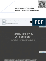 2) Most important chapters (line, table, paragraph wise) Indian Polity by M Laxmikanth.pdf