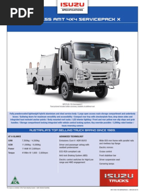 Nps 75 45 155 Servicepack X Ark 1250 V04 Pdf Pdf Transmission Mechanics Truck