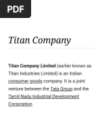 Titan Company - Wikipedia PDF