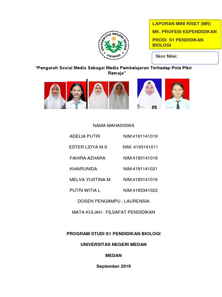 Pengaruh Media Sosial pada Remaja | PDF