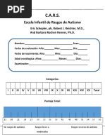Escala CARS2 ST | PDF | Comunicación | Espectro autista