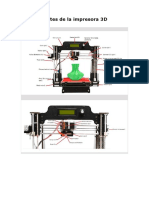 Partes de La Impresora 3D