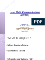 Fiber Optic Communication - Overview PDF