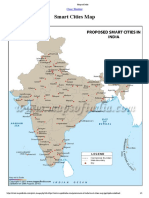 Smart City Map of India