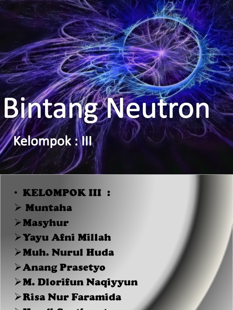 Bintang Neutron | PDF