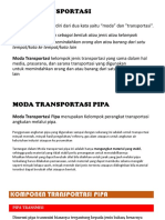 Moda Transportasi Pipa