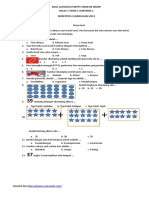 Soal Uts-Pts SMTR 2 Kelas 1 Tema 5 Subtema 1