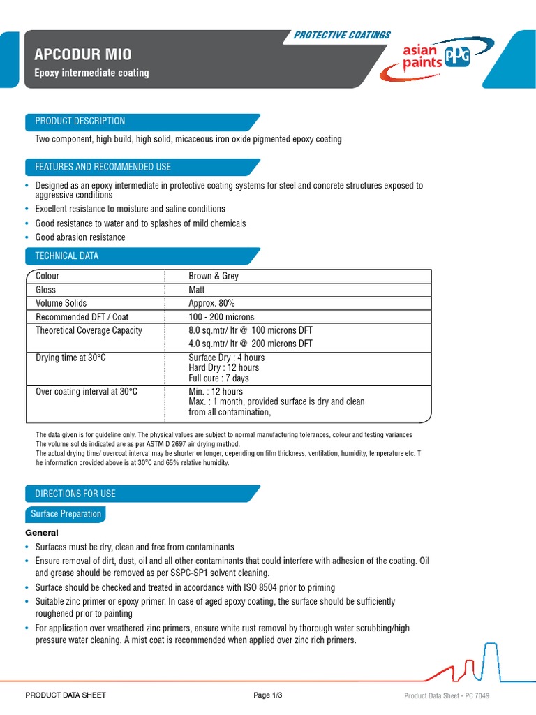 Epoxy Coating Guide for Engineers | PDF