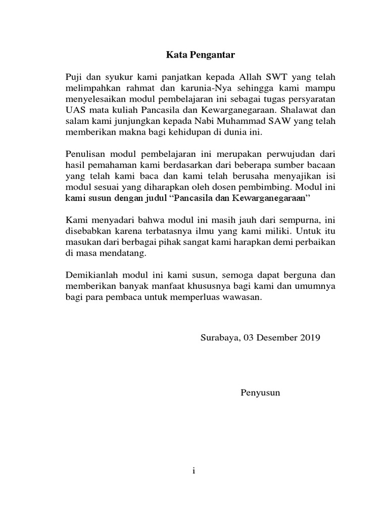 Modul Pkn Pro 1 Pdf