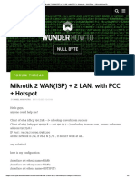 Mikrotik 2 WAN(ISP) + 2 LAN, with PCC + Hotspot « Null Byte __ WonderHowTo