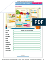 COUNTABLE-UNCOUNTABLE NOUNS - Interactive Worksheet