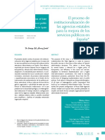 Dialnet ElProcesoDeInstitucionalizacionDeLasAgenciasEstata 3293390