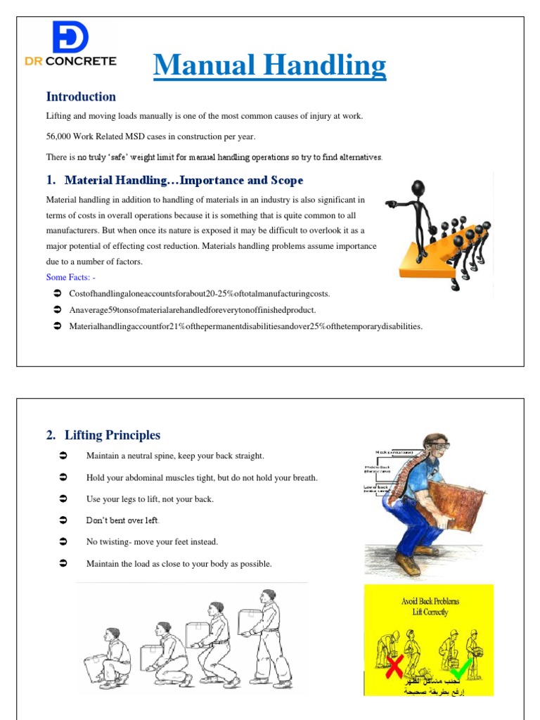 Manual Handling PDF
