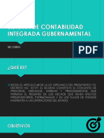 Sistema de Contabilidad Integrada Gubernamental