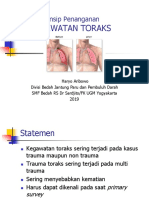 Kegawatan Toraks Dr. Haryo A, SP.B SPBTKV PDF