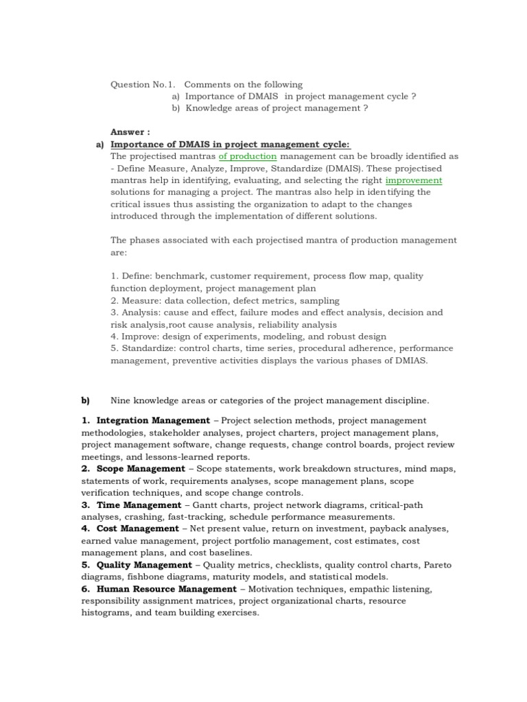 Project Management | PDF | Project Management | Business