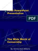 The Wide World of Censorship
