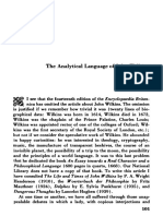 Borges - the Analytical Language of John Wilkins