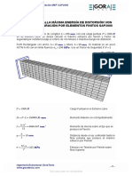Esfuerzos Por Flexión Comparación MEF SAP2000 - Goratools PDF