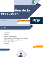 Planfication de Production