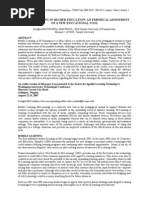 Download MOBILE LEARNING IN HIGHER EDUCATION AN EMPIRICAL ASSESSMENT OF A NEW EDUCATIONAL TOOL by dr gawdat SN4494956 doc pdf