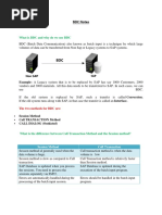 BDC Notes