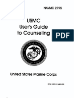 USMC Counseling Worksheet Template | PDF