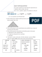 Microcomputer Interfacing Worksheet PDF